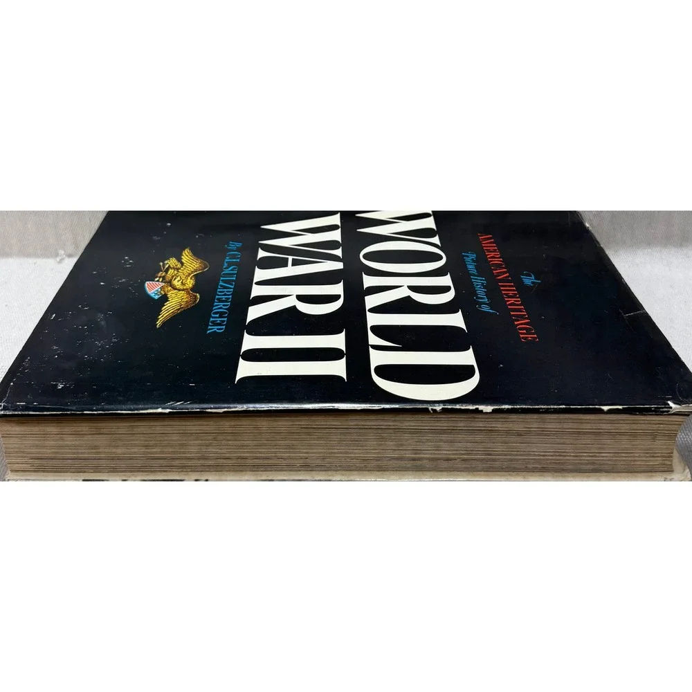 American Heritage Picture History of World War II C.L. Sulzberger Hardcover 1966